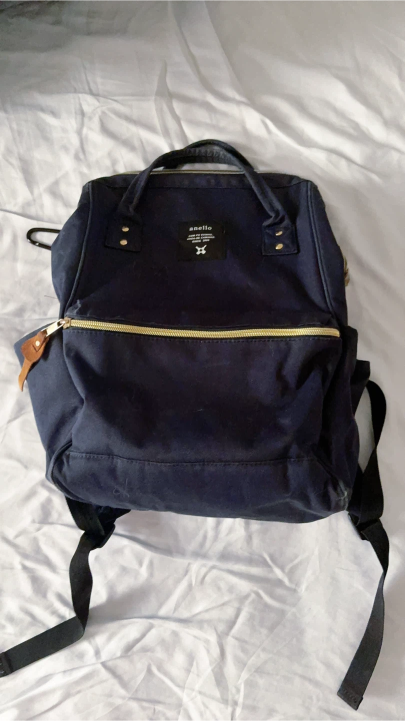 Japanese Anello Backpack - Navy