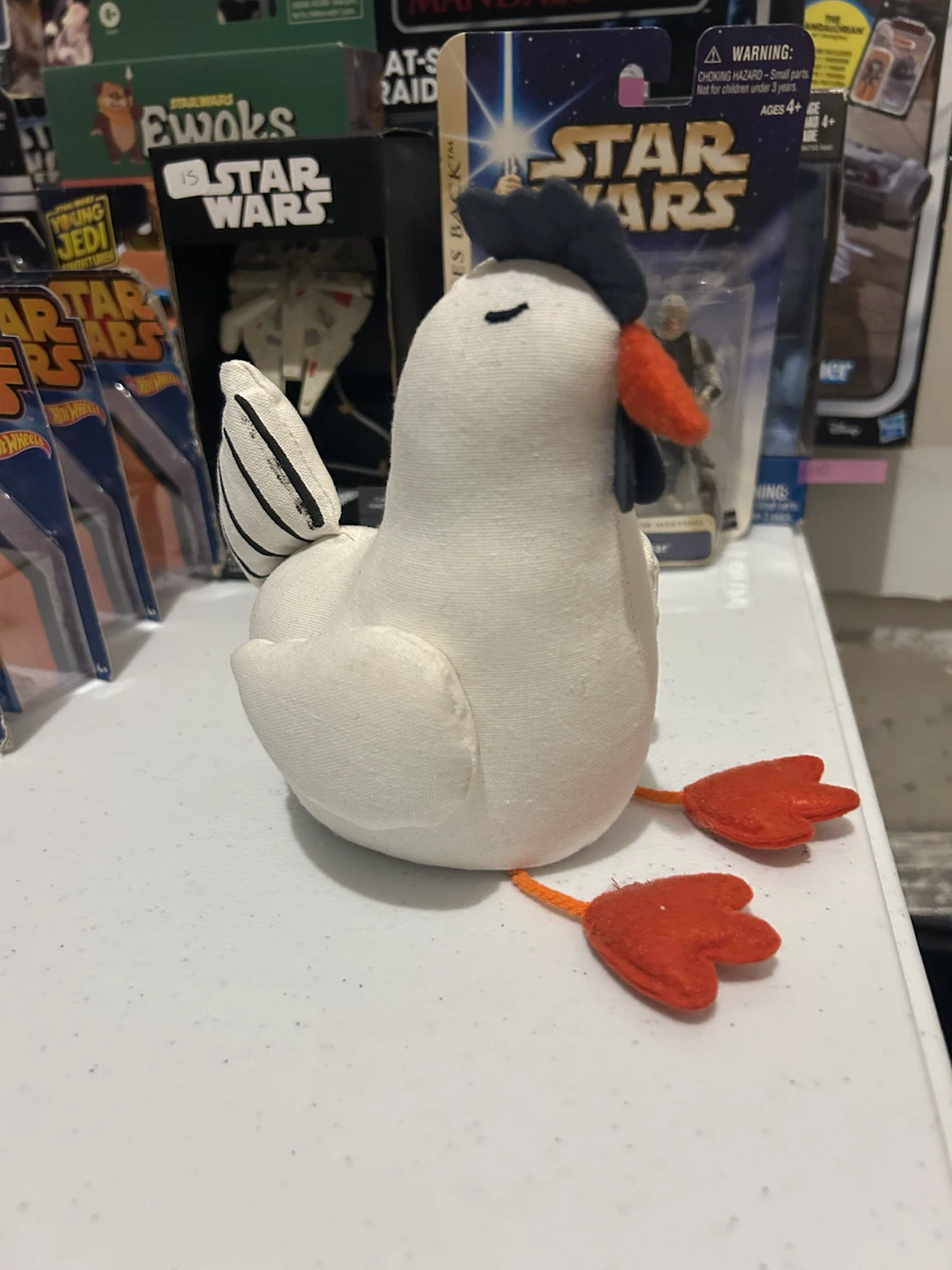 Plush Decor Chicken