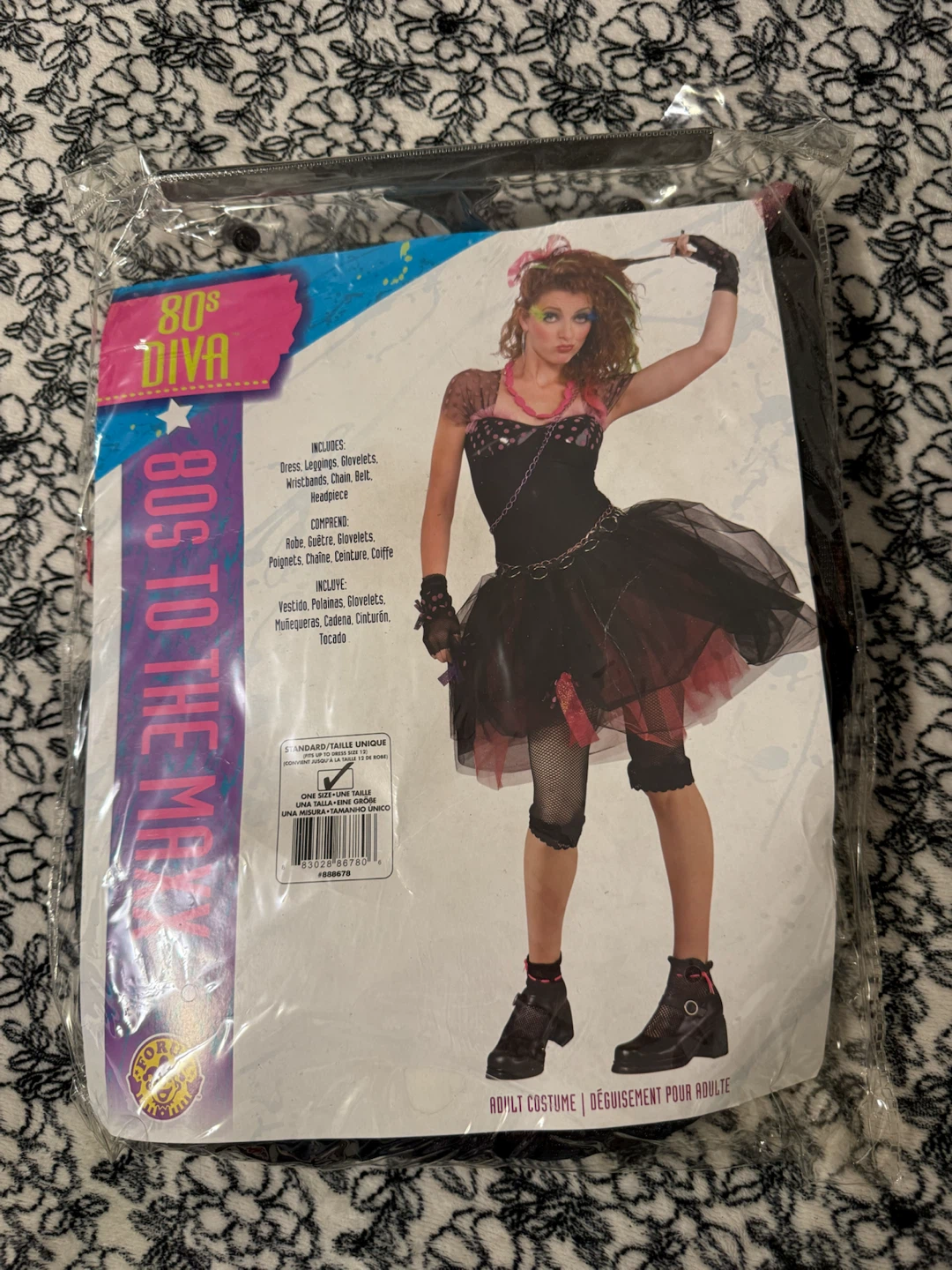 1980's Pop Diva Costume for Adults, Women's One Size - photo 2