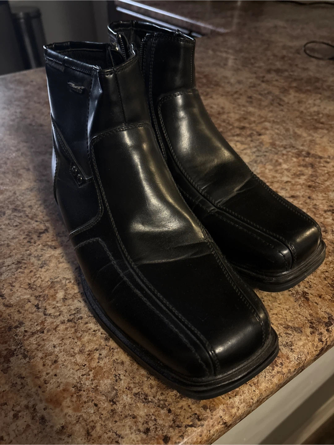 Black Leather Boots - photo 3