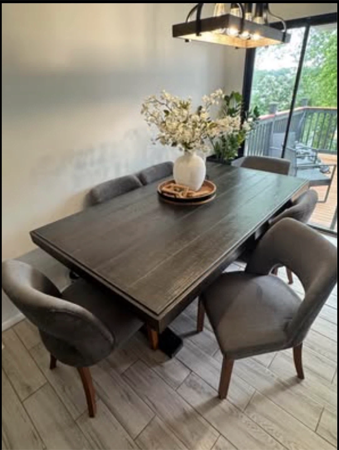Dinning Table with 6 Chairs