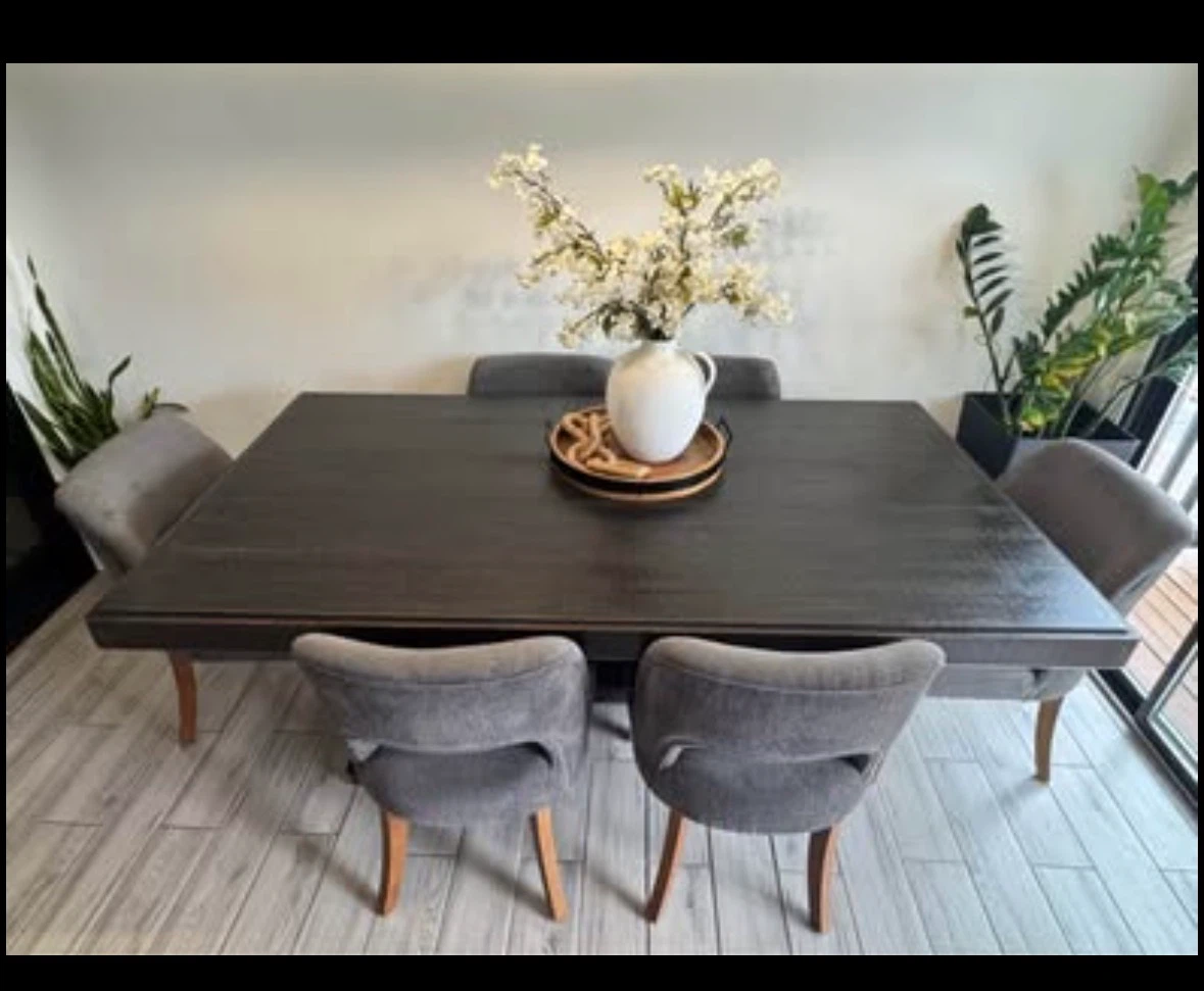 Dinning Table with 6 Chairs - photo 2