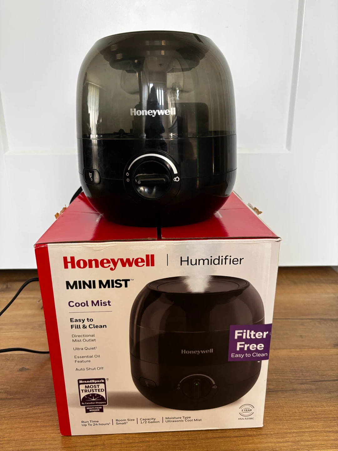 Honeywell Mini Mist Cool and warm mist humidifier - photo 2