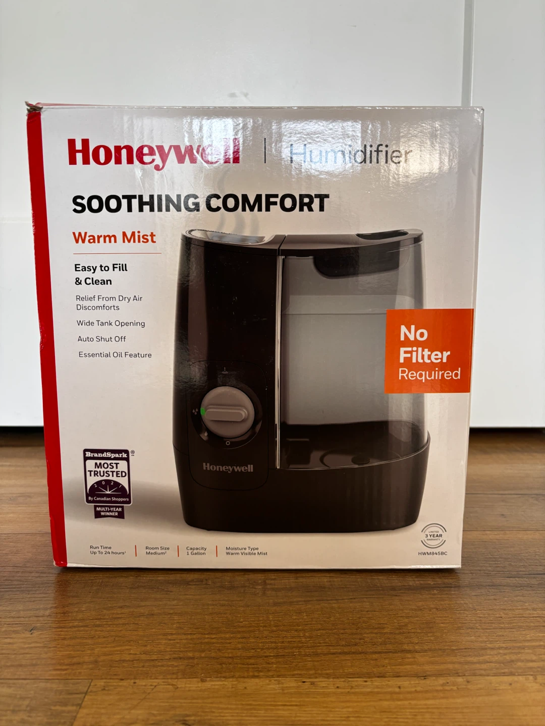 Honeywell Mini Mist Cool and warm mist humidifier - photo 3