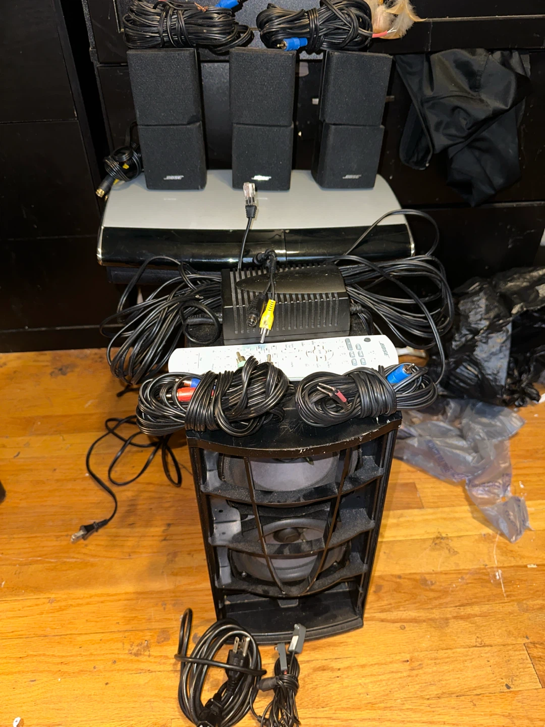 Bose Home Theater System with Subwoofer and Remote
