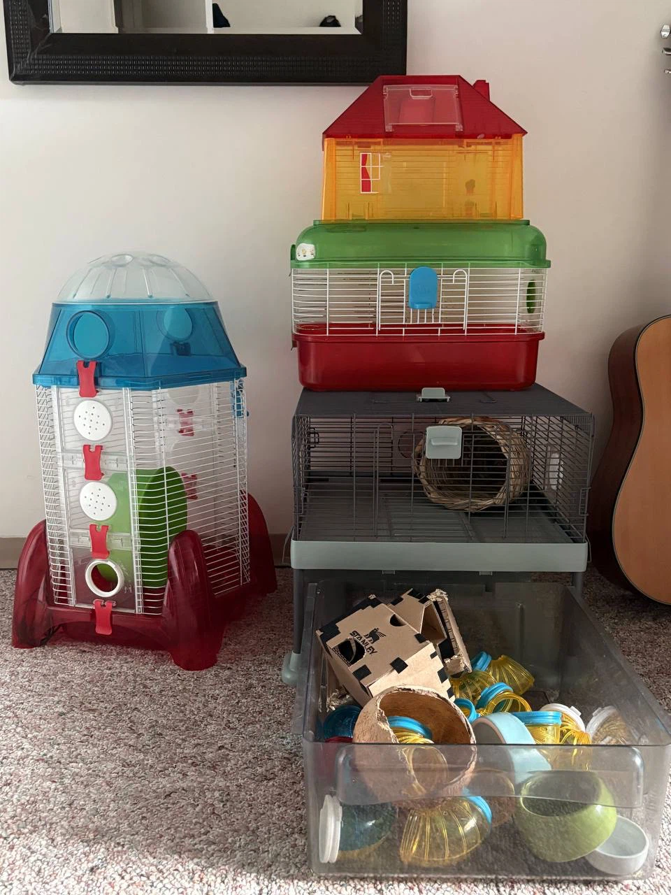 Hamster Cages with Accessories