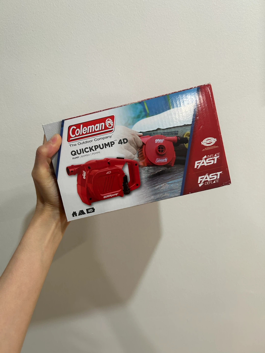 Coleman QuickPump 4D Air Pump