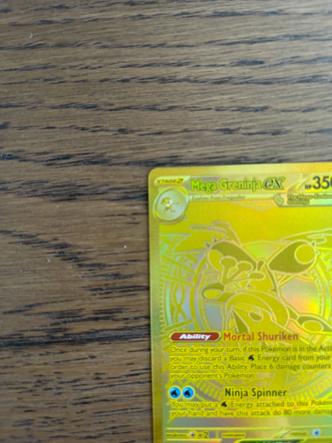 Pokémon Mega Greninja EX Card - photo 3