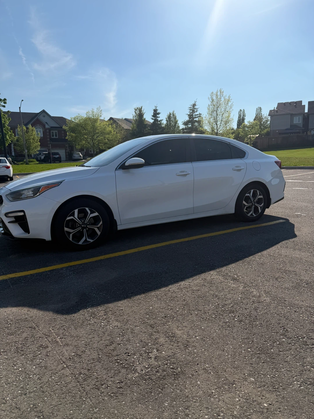 White Kia Forte EX Sedan - photo 2