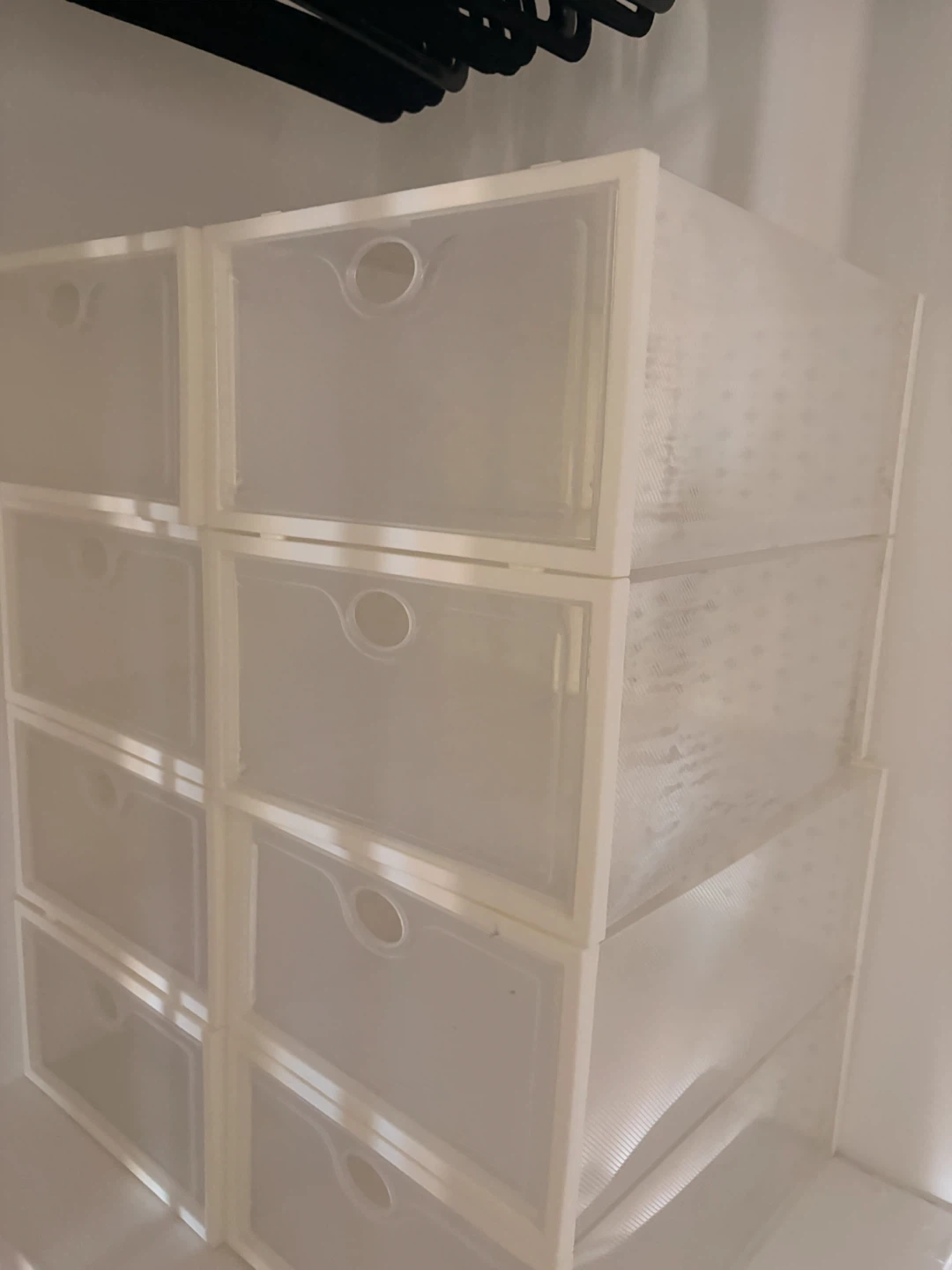 Stackable Shoe Storage Boxes (set of 23)