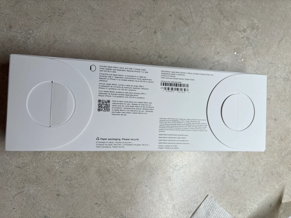 Apple Watch Series 11 (46mm) GPS, black Aluminum Case - photo 2
