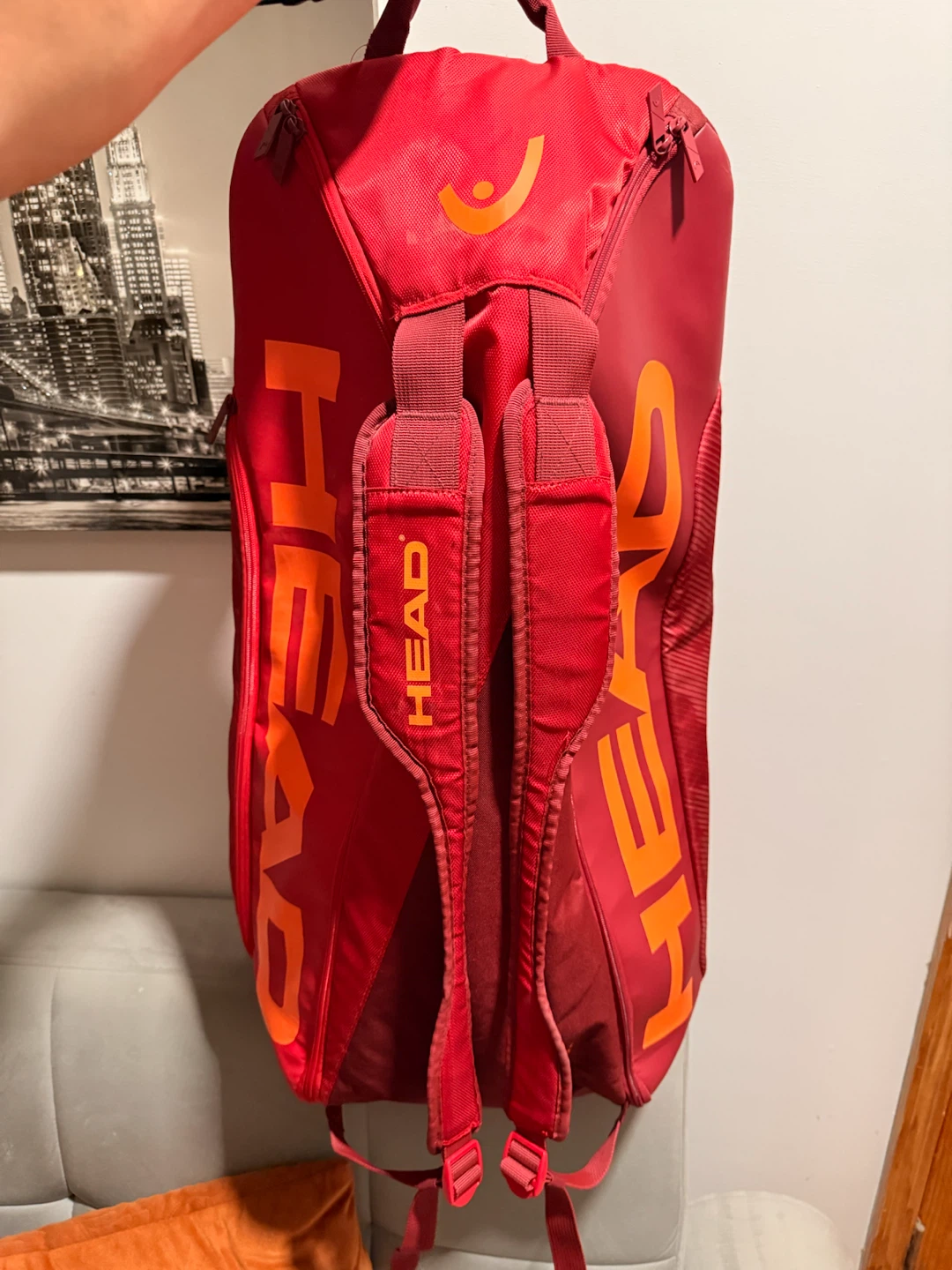 HEAD Red Tennis Bag