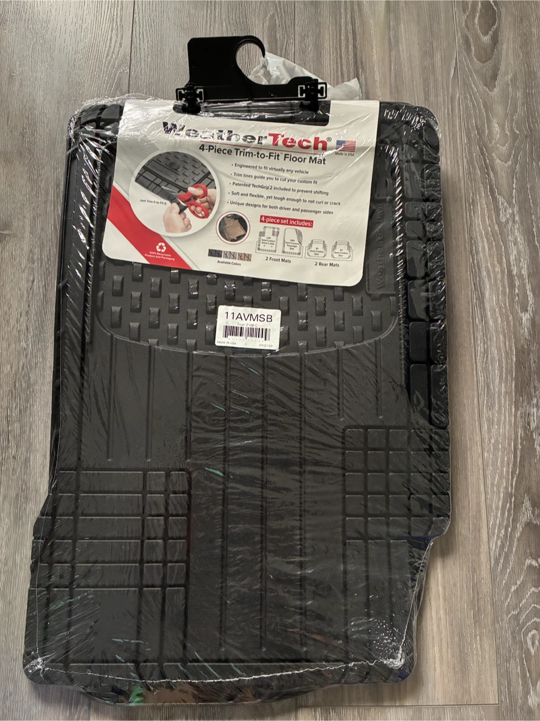 WeatherTech 4-Piece Trim-to-fit Mats - photo 2