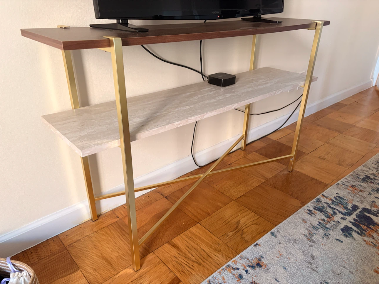 Console Table + 2 End Tables (matching set)