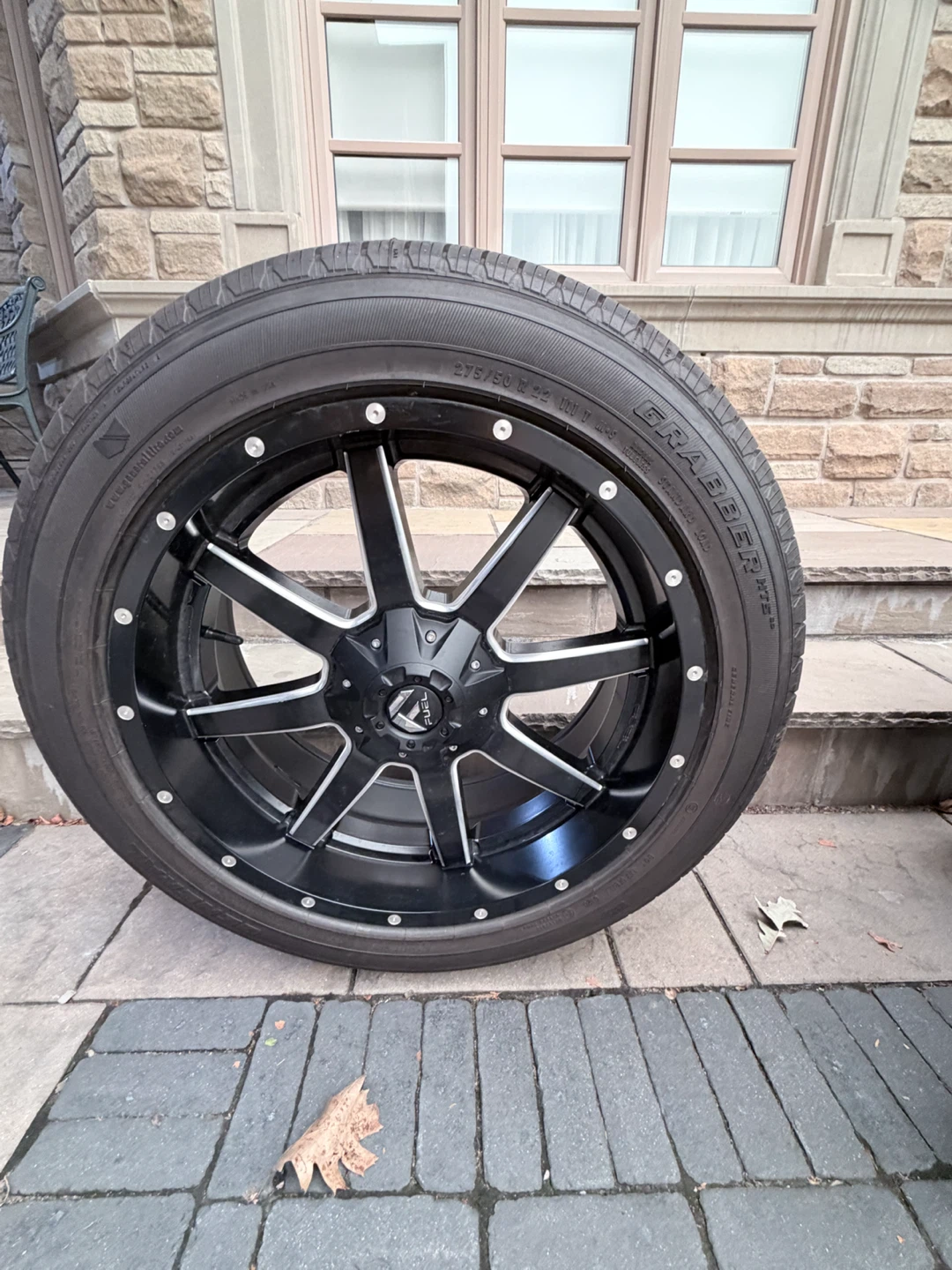 22’’ Fuel Wheels with General Grabber HTS Tires - photo 2