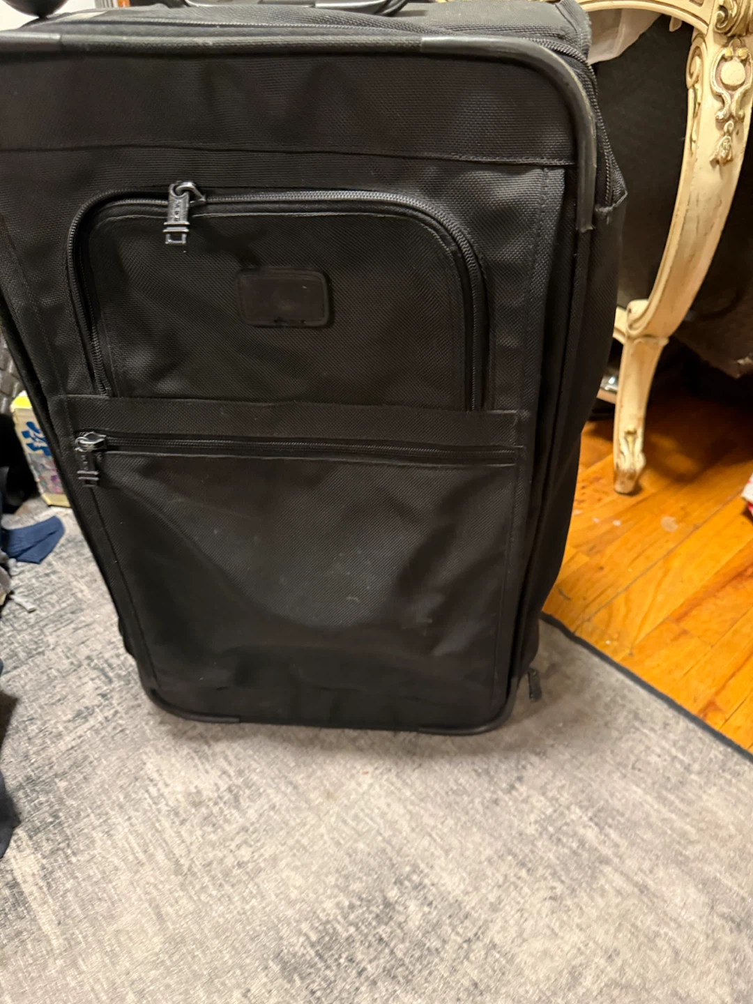 Tumi Black Rolling Carry-On Suitcase - photo 2