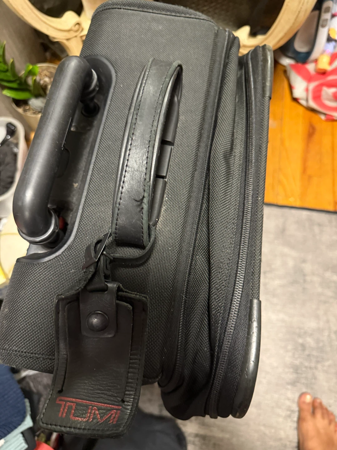 Tumi Black Rolling Carry-On Suitcase - photo 4