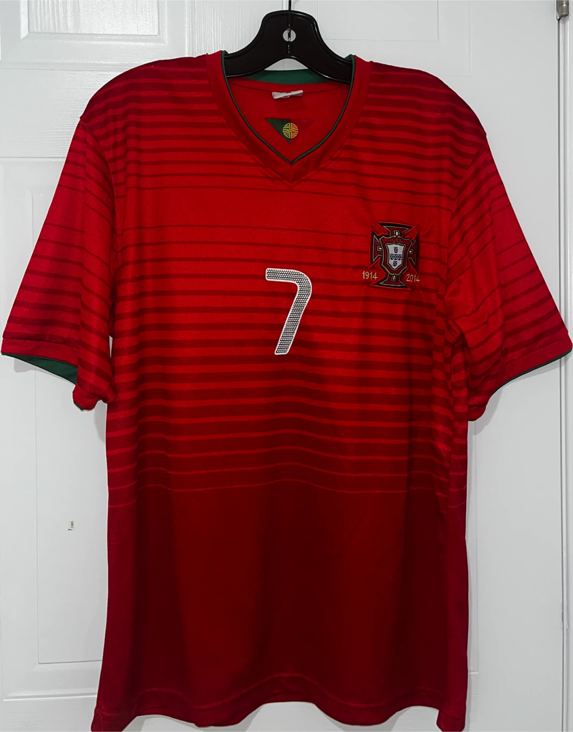 Portugal Ronaldo #7 Soccer Jersey