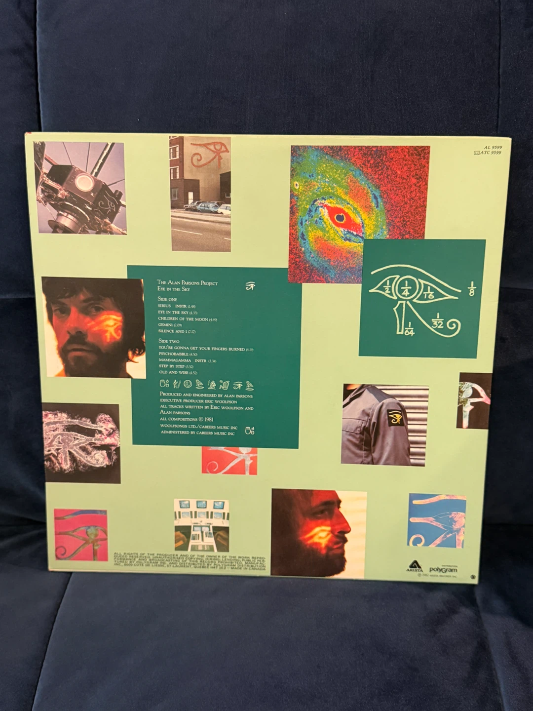The Alan Parsons Project Eye in the Sky Vinyl Record - photo 2