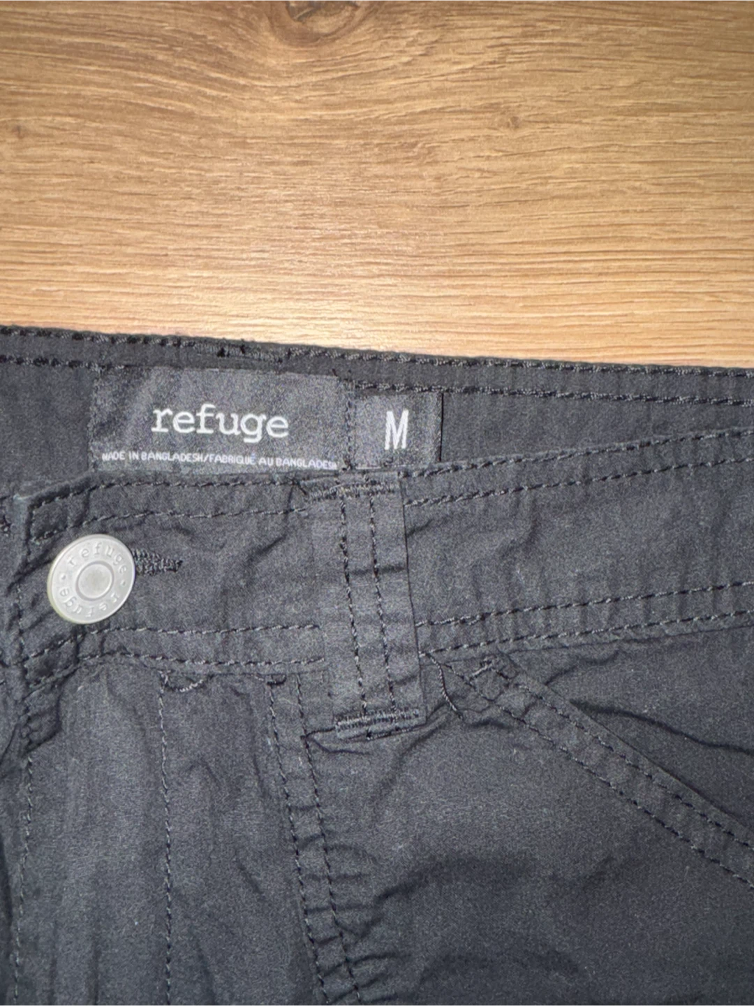Refuge Cargo Pants Black Size M - photo 2