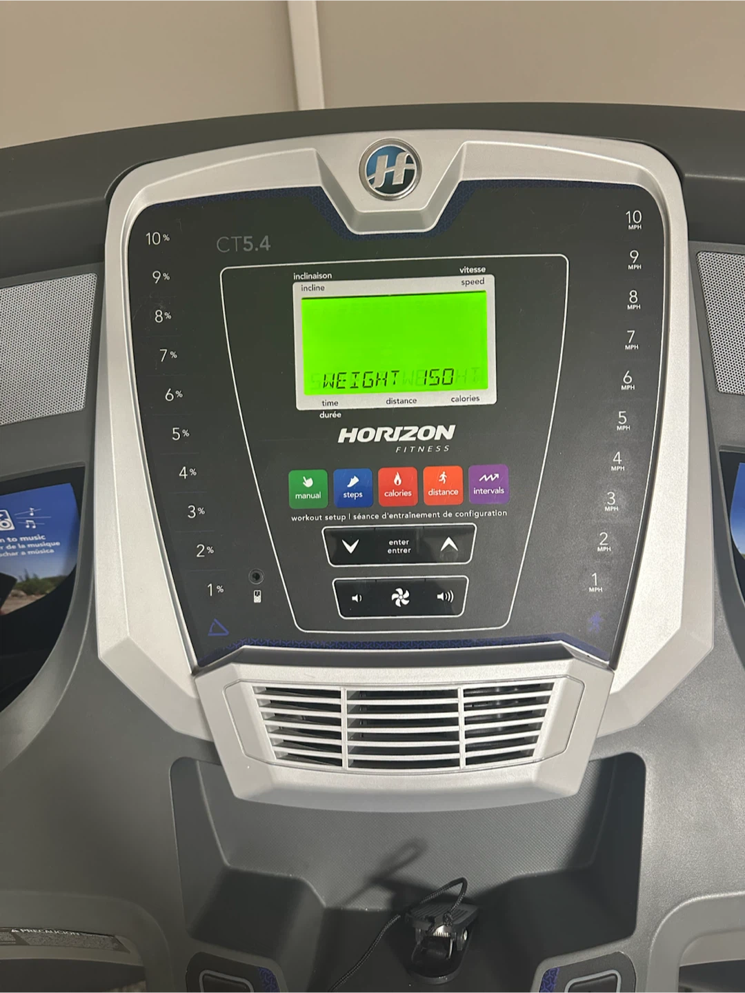 Horizon CT5.4 Treadmill - photo 4