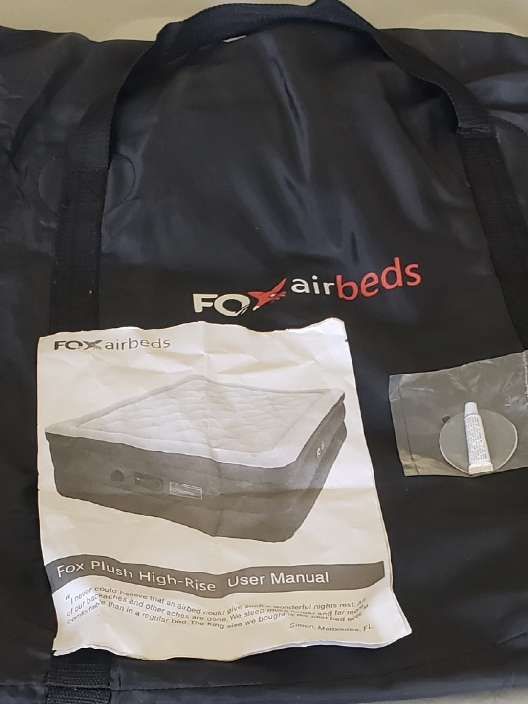 Fox Airbeds Plush High-Rise Air Mattress