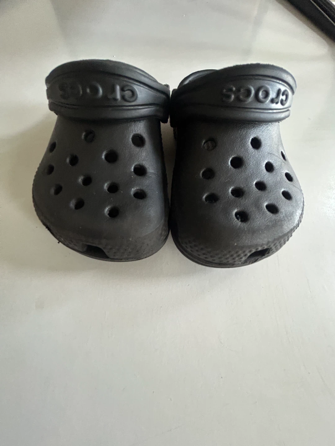 Black Crocs Clogs Toddler Size 5/6