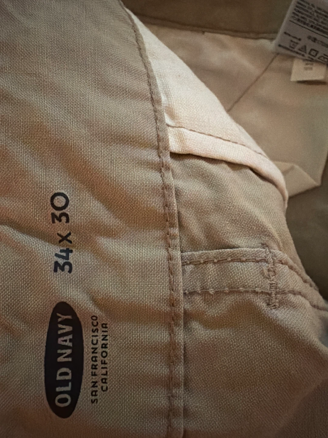Old Navy Khaki Chinos 34x30 - photo 2