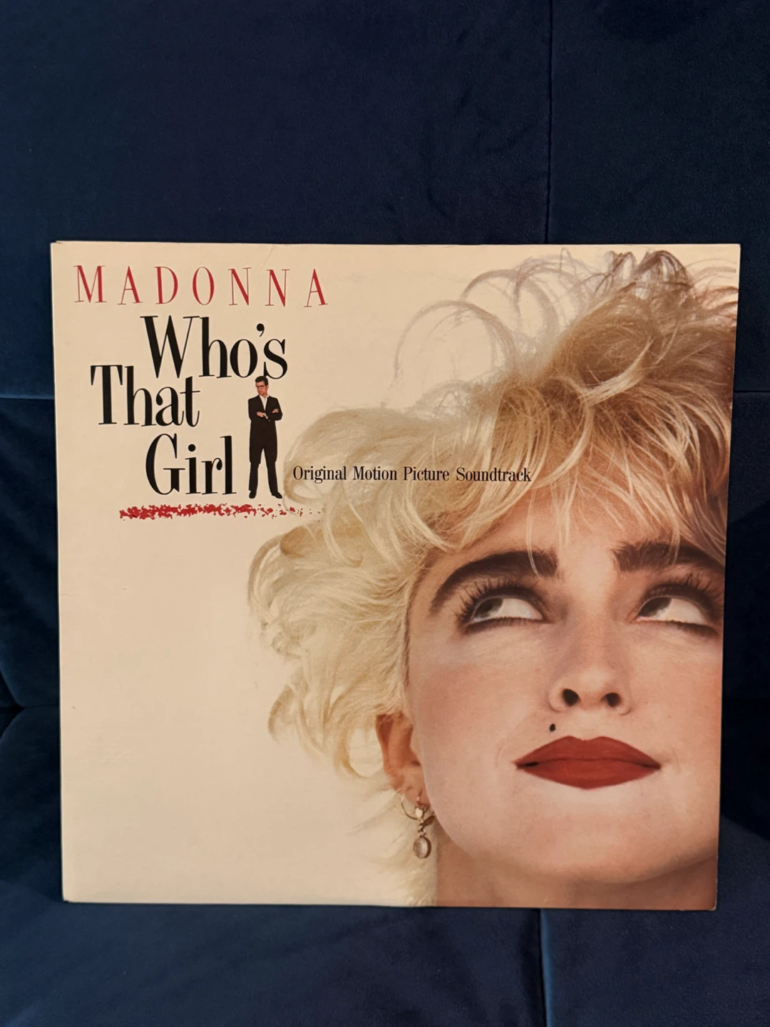 Madonna Who's That Girl Original Motion Picture Vinyl Record