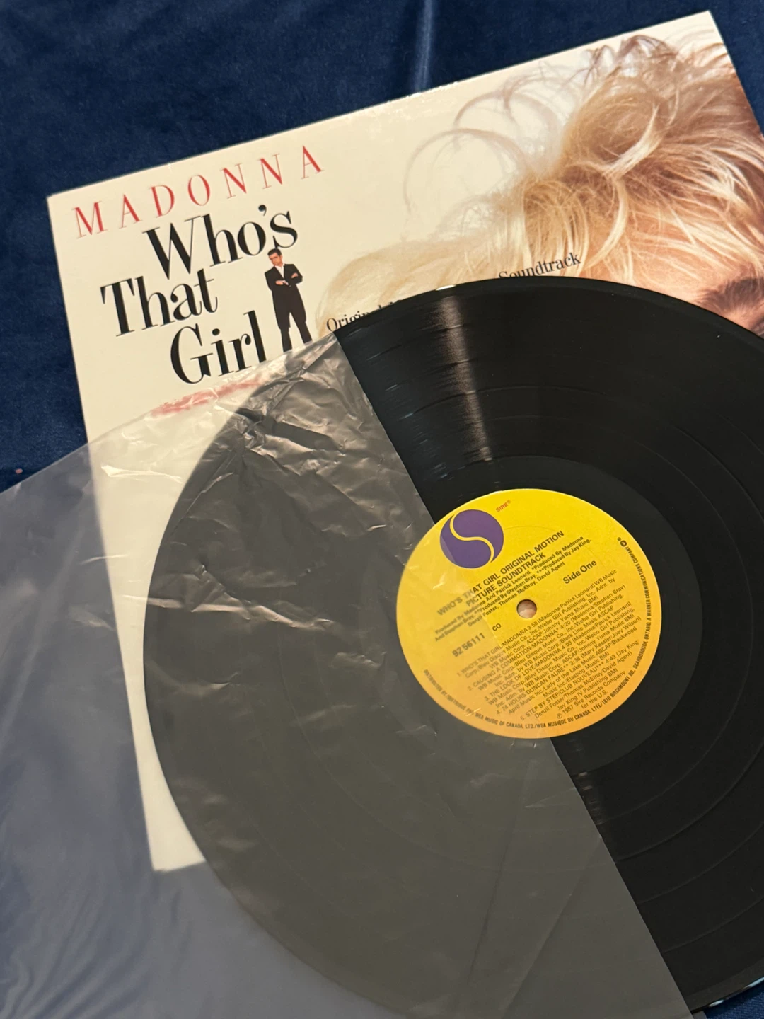 Madonna Who's That Girl Original Motion Picture Vinyl Record - photo 3