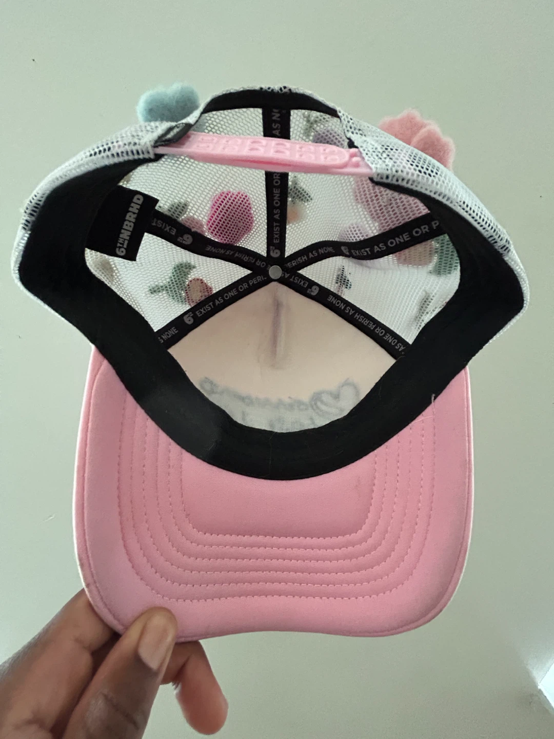 6thNbhD Lost Love Pink Trucker Hat - photo 4