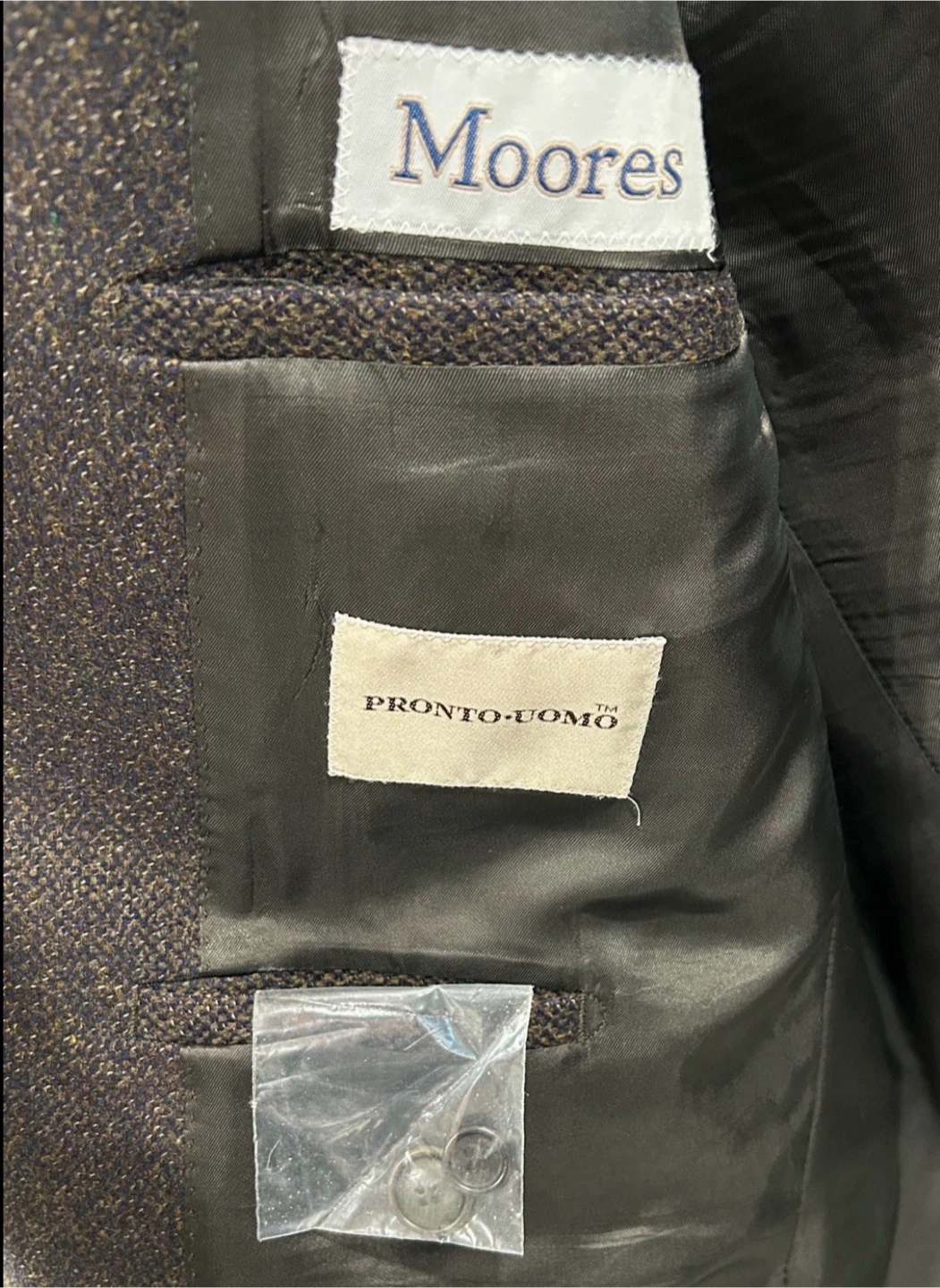Mens Moores Pronto Uomo Made in Italy Blazer/Suit/Sports Jacket - photo 3