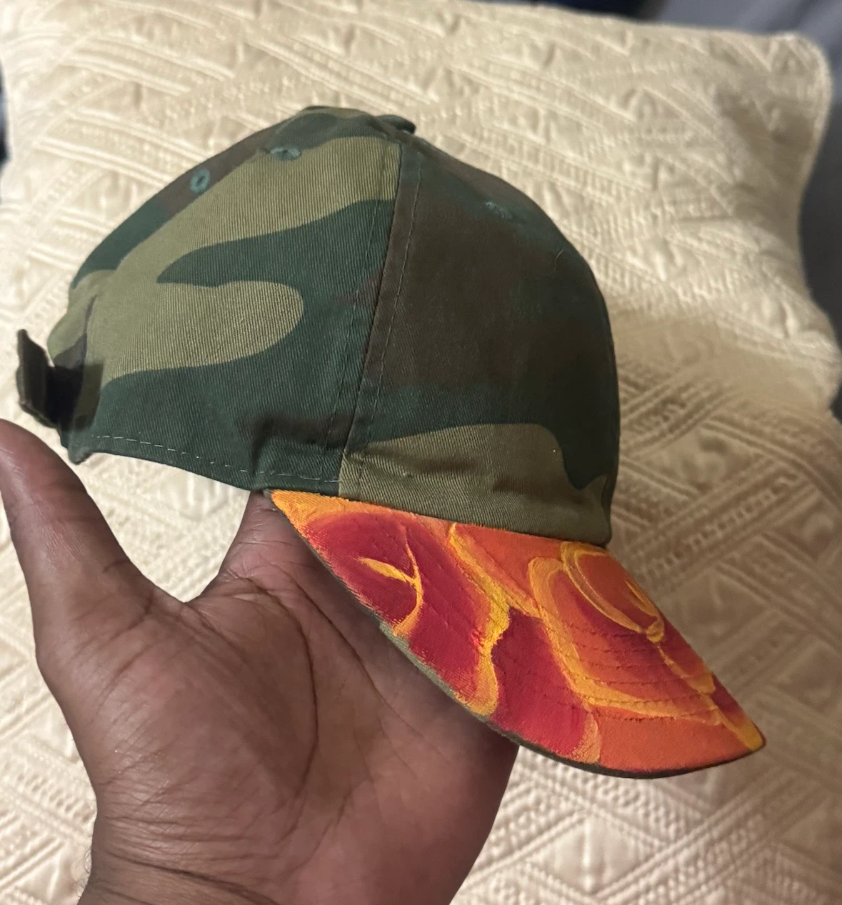 Hand Painted Custom Hat - photo 3