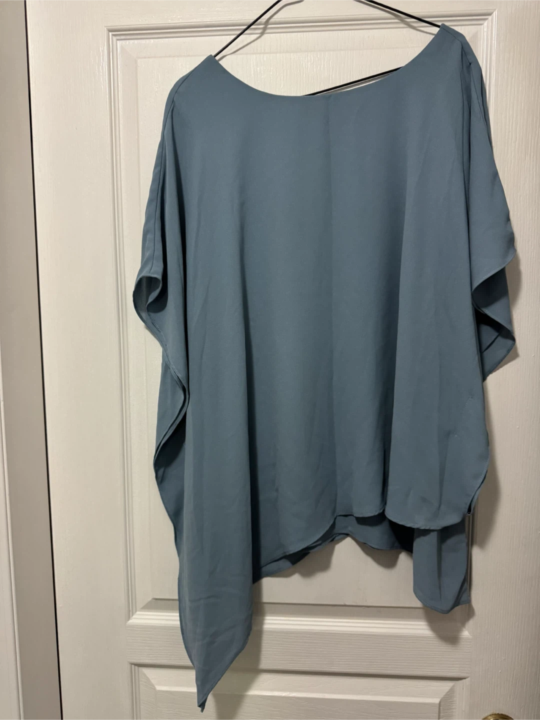 Larocela Blue Asymmetrical Top Size 18