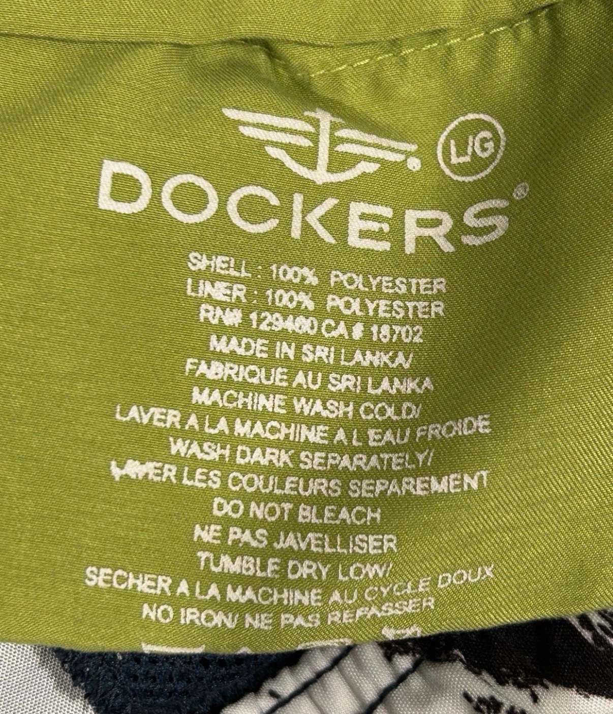 Men’s Dockers Board Shorts (Size L) - photo 4