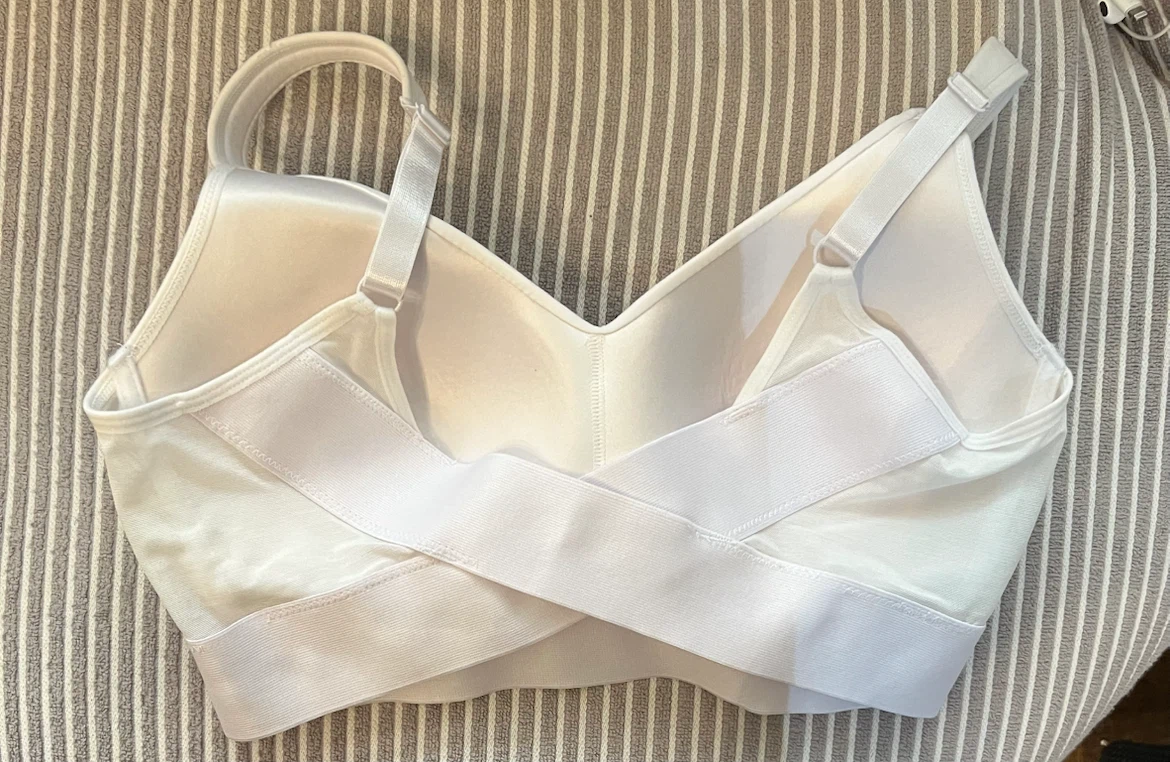 White Wireless Bra - photo 2