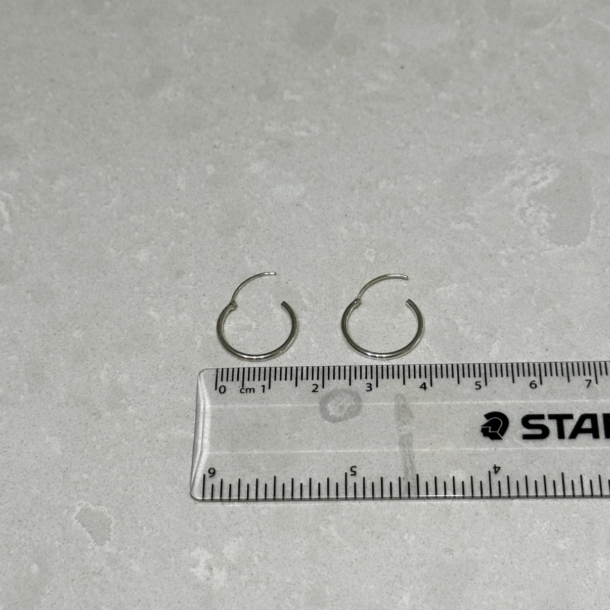 Sterling Silver Hoop Earrings - photo 3