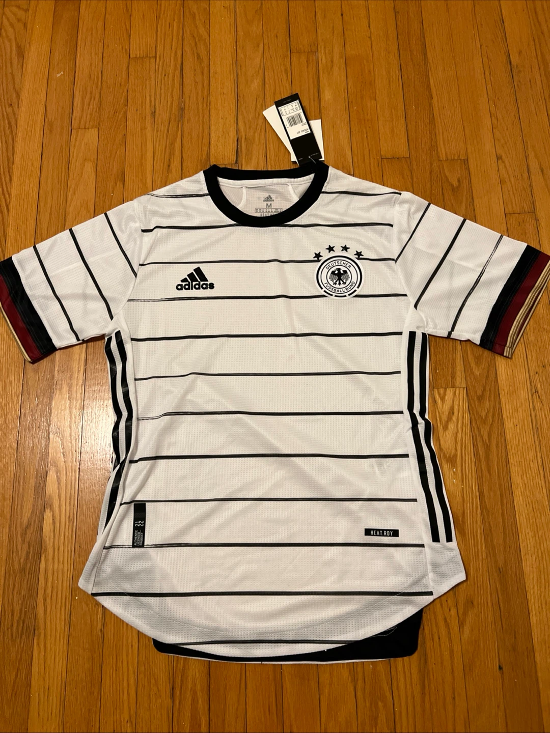 Adidas HEAT.RDY Germany Soccer Jersey - Men's Medium