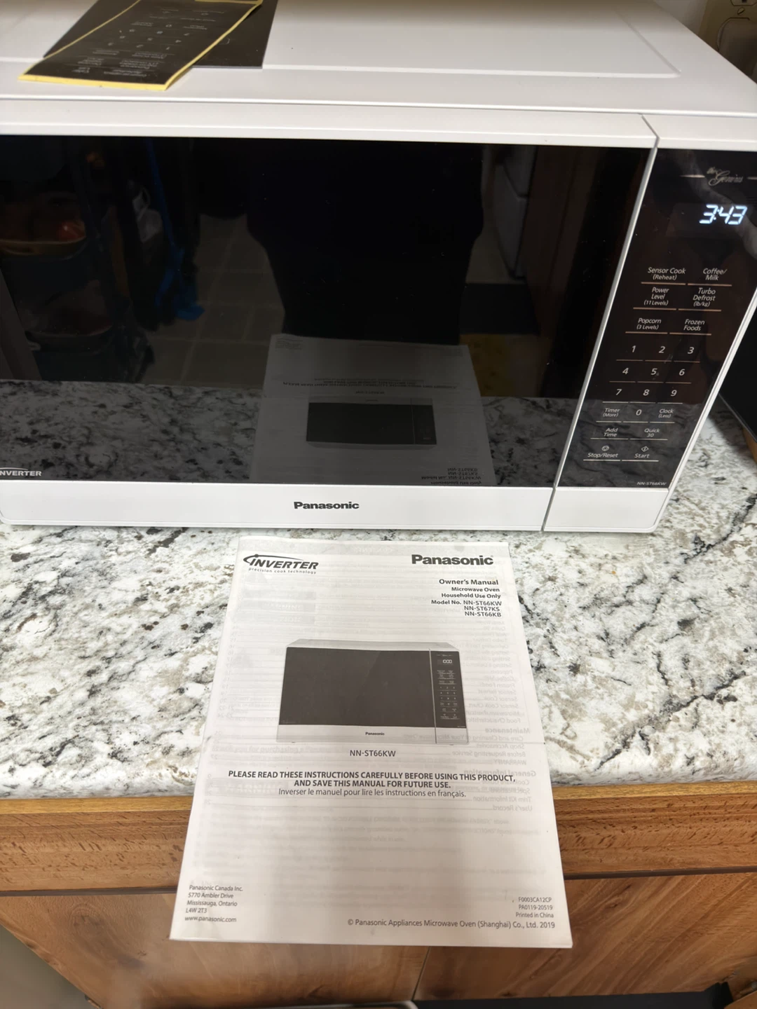 Panasonic Inverter Microwave NN-S106KW - photo 4