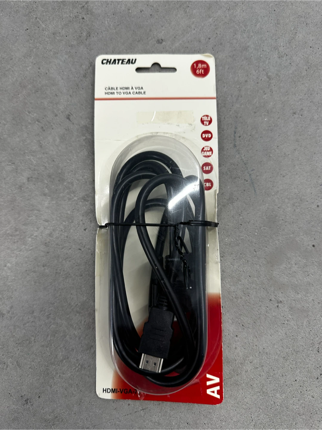 Chateau HDMI to VGA Cable - 1.8m (6ft) - photo 2