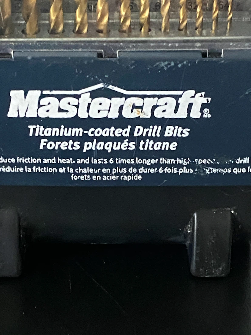 Mastercraft Titanium-coated Drill Bits Set - photo 2