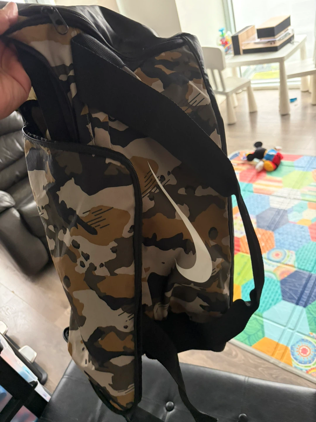 Nike Camo Duffle Bag