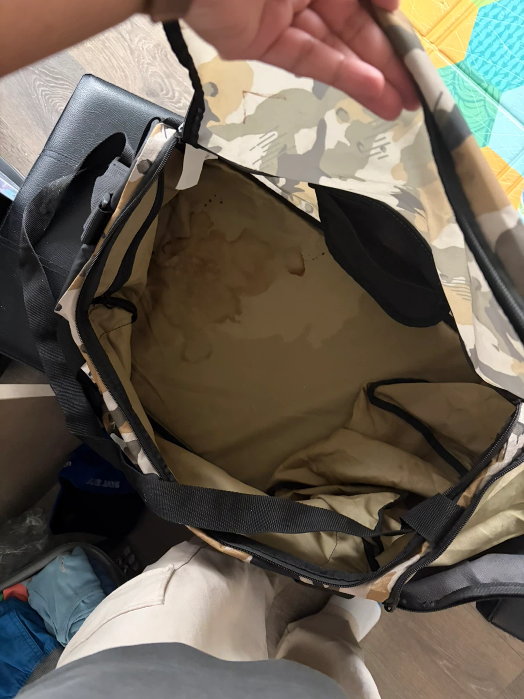 Nike Camo Duffle Bag - photo 2