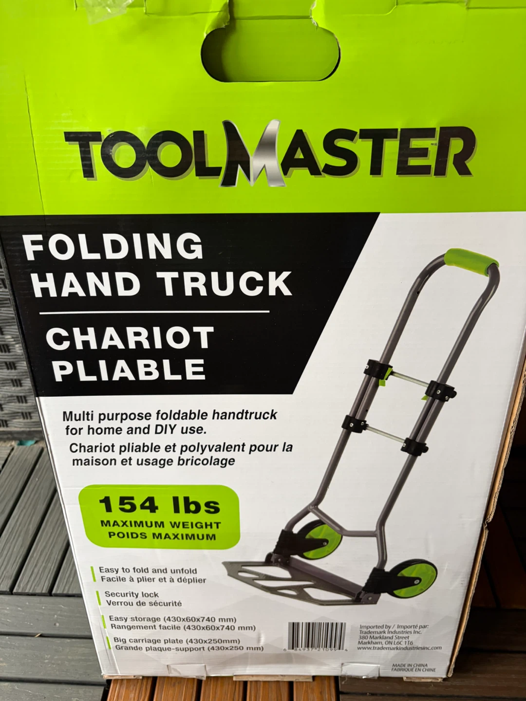 Toolmaster Folding Hand Truck - photo 2