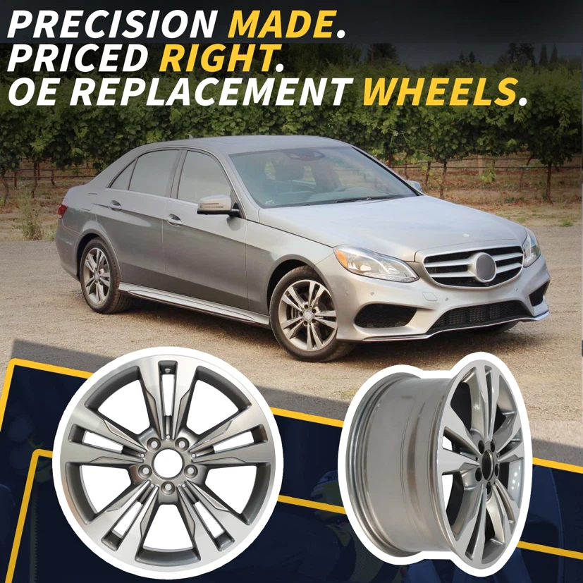 18" x 8.5" Alloy Replacement Wheel Fits For Mercedes-Benz E - photo 3