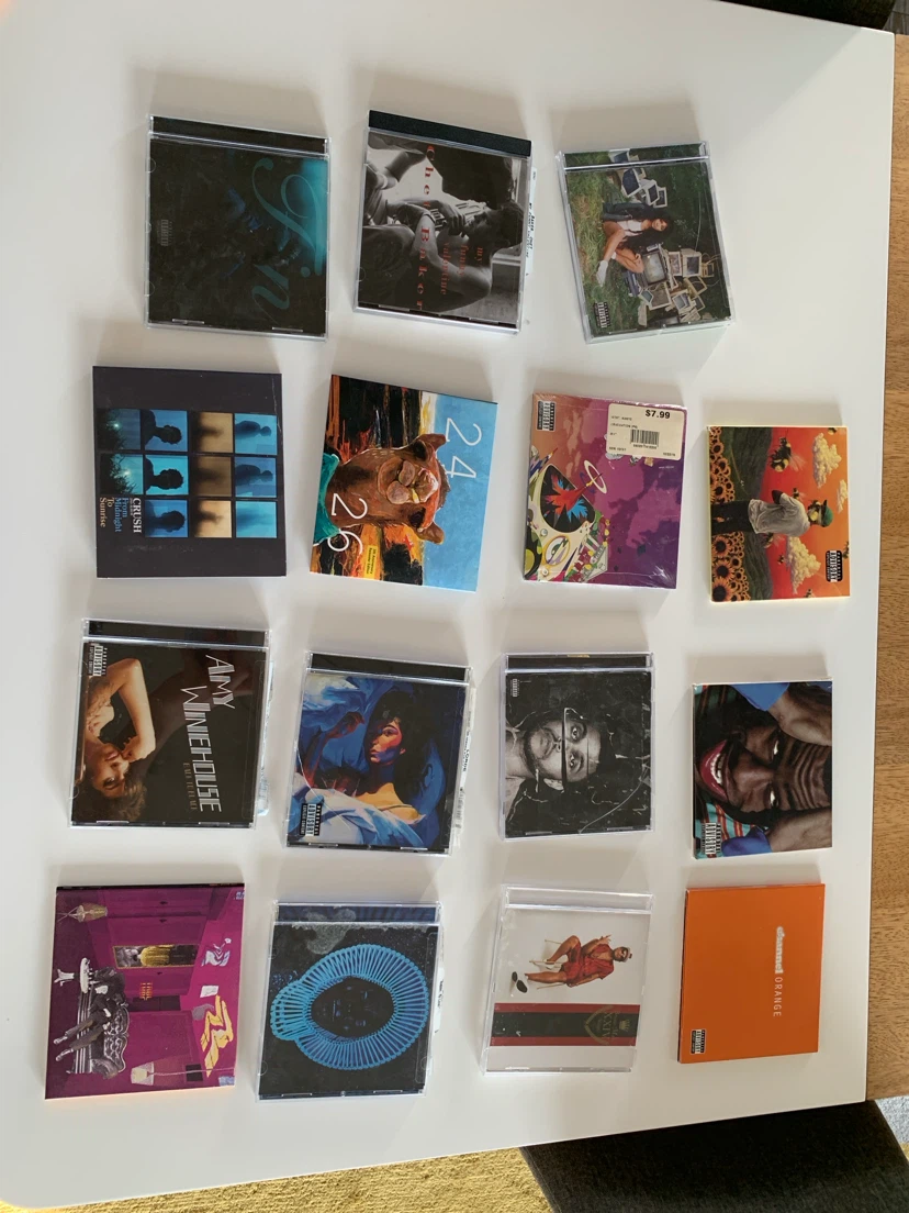 Hiphop RnB KPop CD Albums