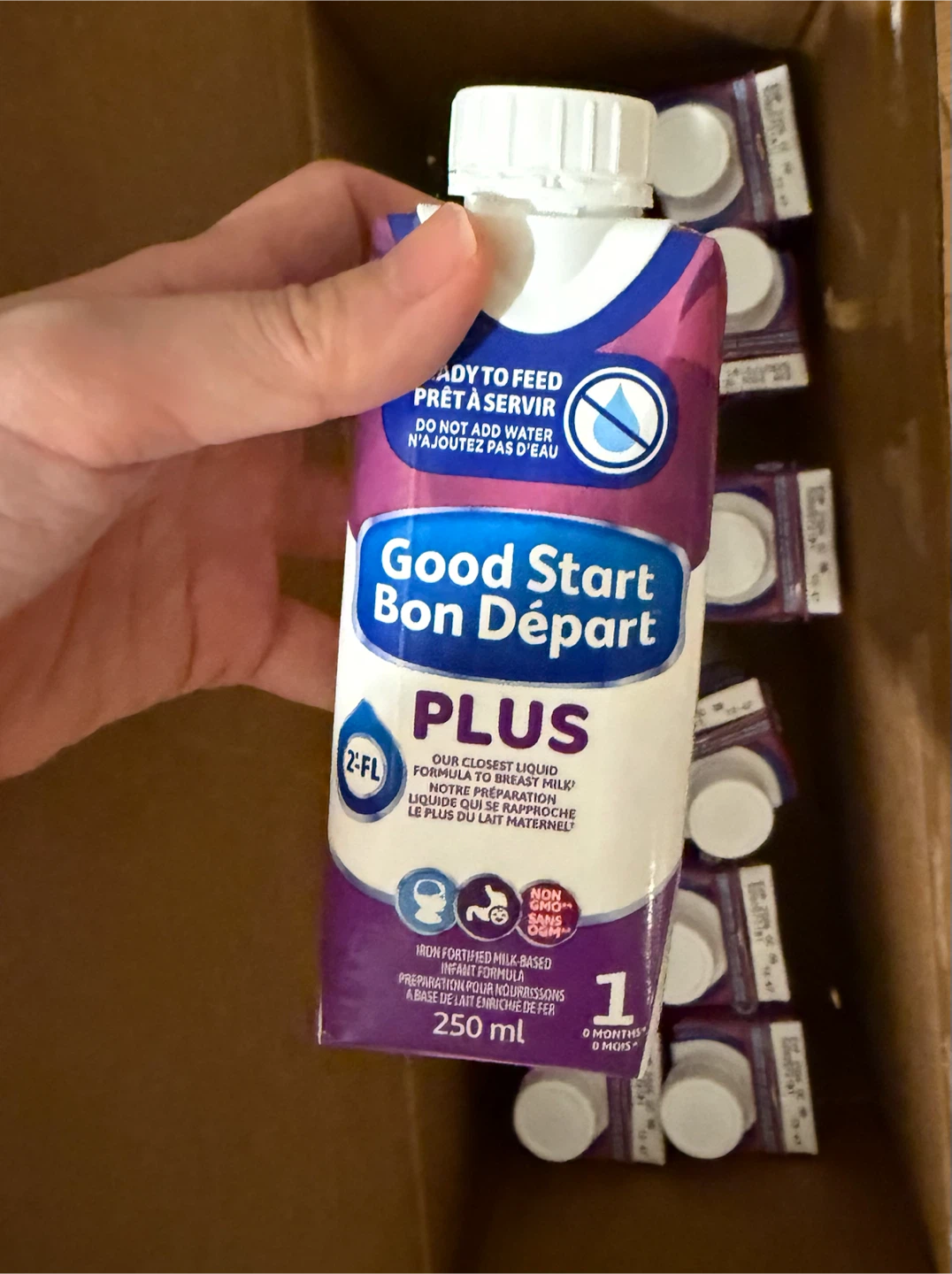 Good Start Bon Départ PLUS Infant Formula 250ml Bottles - photo 3