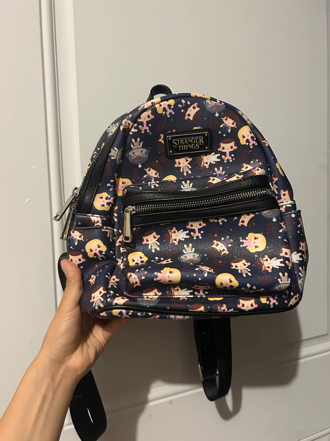 Stranger Things Loungelfy Mini Backpack