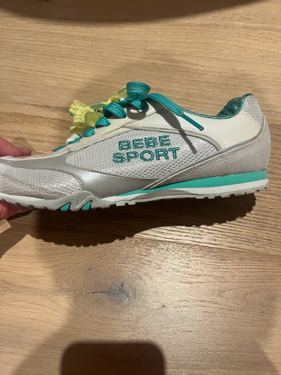 Bebe Sport White & Silver Sneakers - photo 2
