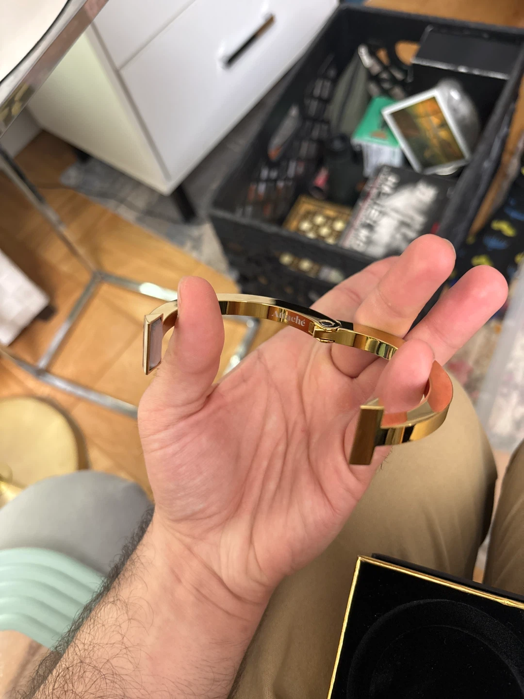 Attache Gold Tone Bracelet - photo 3